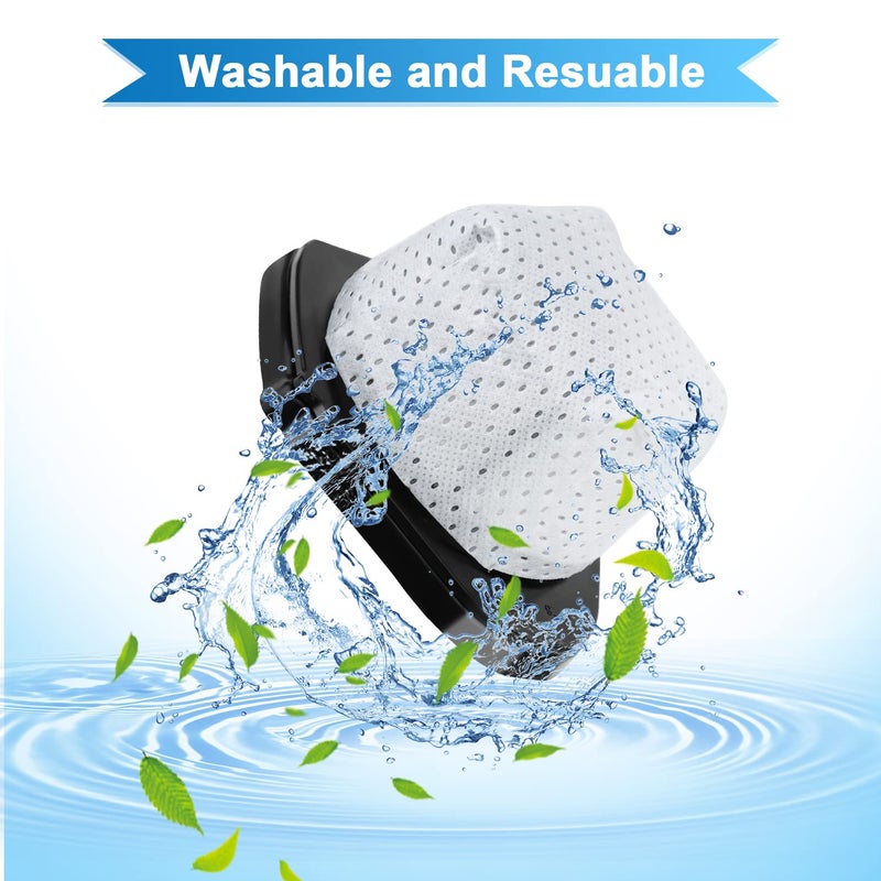 Leadaybetter 6 Pack Dust Cup Filters Replacement for Shark Cordless Handheld Vacuum SV780 SV75Z SV728N SV726N, Replacement Part# XF769, XSB726N - Image 5